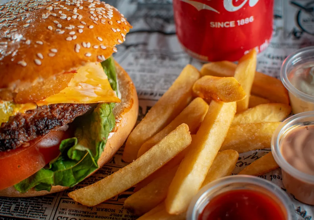 Food Desk special Burger Combo