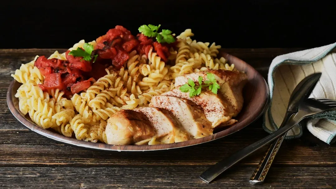 Oven Baked Chicken Pasta